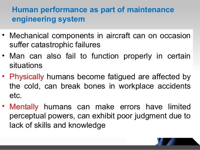 Human Performance and Limitations in Aviation